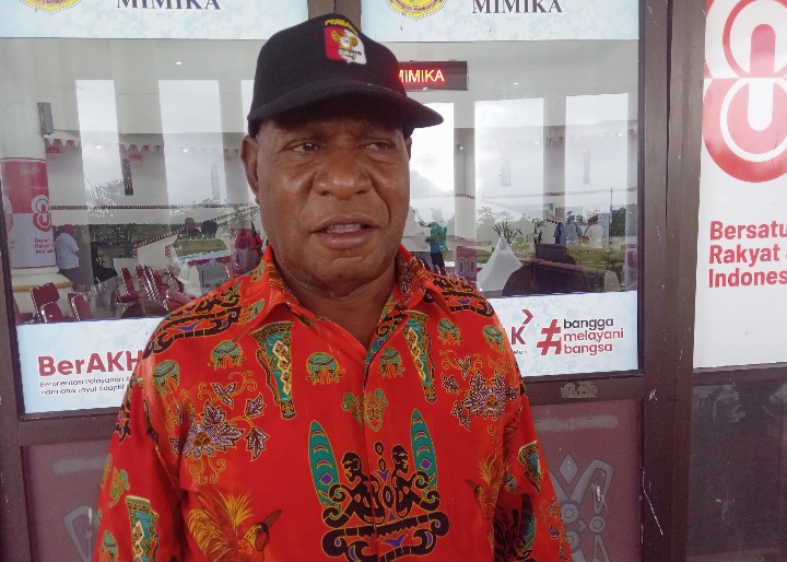 Wakil Ketua Lemasko, Marianus Maknaipeku. (Foto: Jefri Manehat)