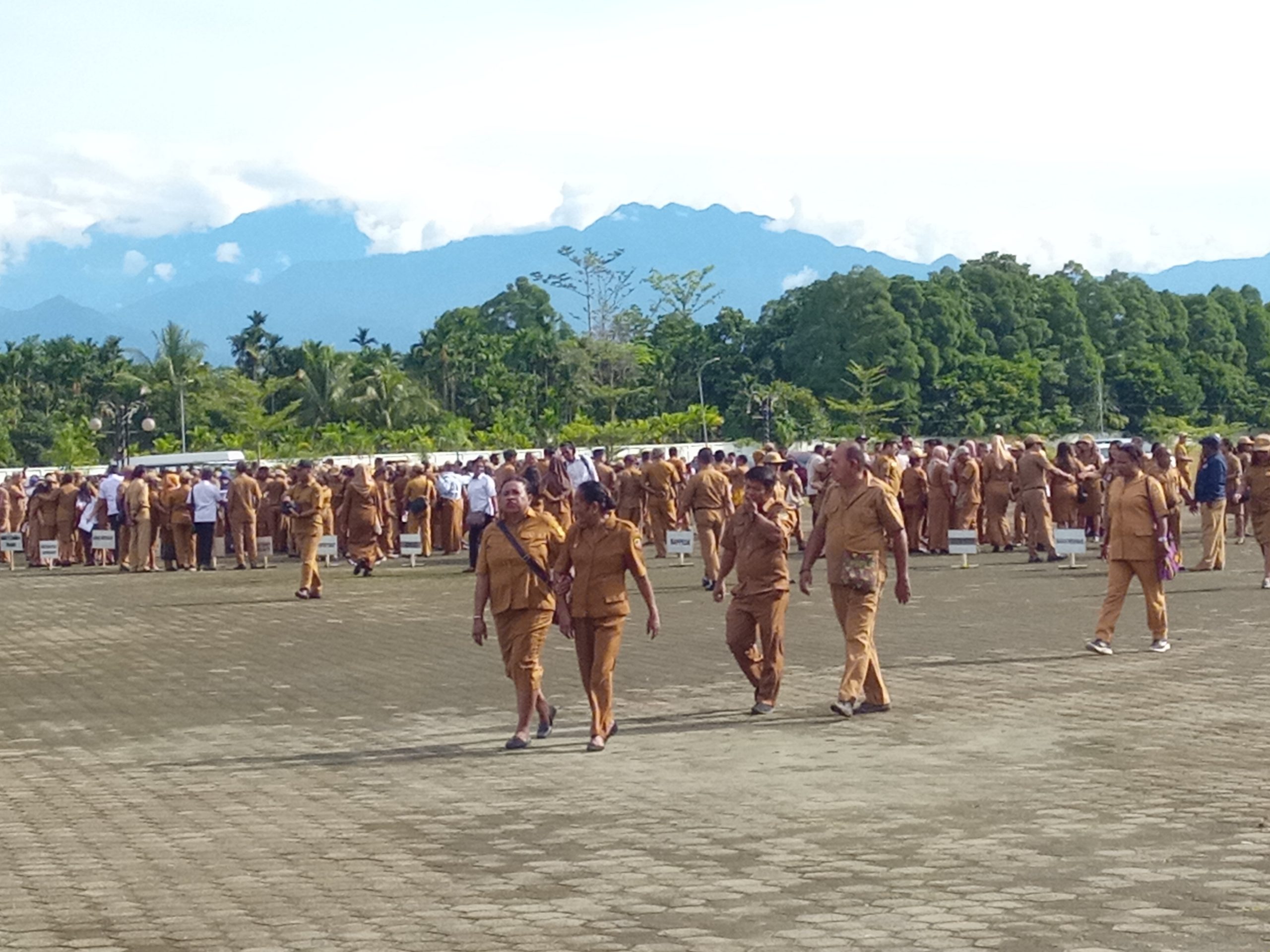 ASN di lingkungan Pemkab Mimika. (Foto: Papuaeksklusif.com)