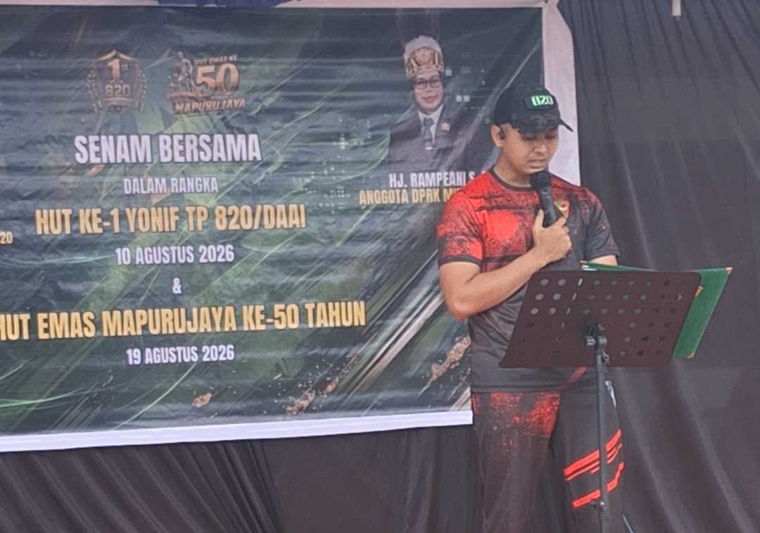 Sinergi Hj. Rampeani Rachman dan Yonif TP 820/DAAI Gelar Senam Bersama Meriahkan HUT Yonif TP 820 dan HUT ke-50 Mapurujaya 3 Screenshot 20260811 111929 Gallery